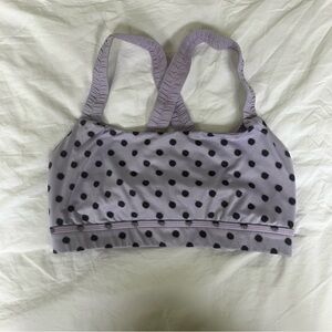 Lululemon vintage polka dot sports bra